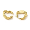 304 Stainless Steel Hoop Earrings for Women EJEW-B054-19G-02-2