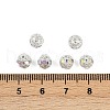 Brass Rhinestone Beads X-RB-A011-6mm-28S-5