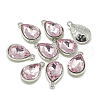Alloy Glass Pendants PALLOY-T028-10x14mm-10-1