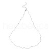 Non-Tarnish 304 Stainless Steel Twist Bar Link Chain Necklace X-NJEW-K249-11P-1