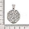 304 Stainless Steel Pendants STAS-R163-03AS-3