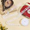 Hollow Lace Embossing Ribbon Tape DIY Sewing Wedding Decoration Accessories OCOR-WH0020-10-6