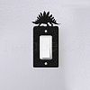 Iron Light Switch Decorations AJEW-WH0197-001-3