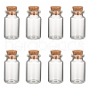 Glass Jar Glass Bottles X1-AJEW-H004-7-1-1