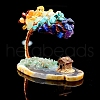 7 Chakra Gemstone Tree Ornaments TREE-PW0002-09-3