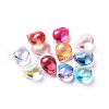 Electroplate Transparent Glass Beads EGLA-L026-M-1