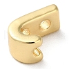 Rack Plating Brass Slide Charms KK-M254-15G-J-2