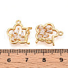 Brass Micro Pave Cubic Zirconia Pendants KK-N261-116B-G-3