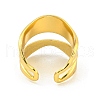 304 Stainless Steel Open Cuff Rings RJEW-G321-05G-3