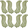 Computerized Embroidery Cloth Iron on/Sew on Patches PATC-WH20005-02C-1