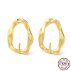 925 Sterling Silver Stud Earring Findings STER-M115-03G-1
