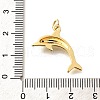 Brass Micro Pave Clear Cubic Zirconia Pendants KK-Q040-03B-G-3