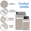 Olycraft 2Pcs 2 Styles Cloth Security Faraday Bags for Key-Fob Protector ABAG-OC0001-12-4