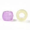 Transparent Luminous Acrylic Beads X-OACR-N137-34-4