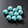 Synthetic Turquoise Crystal Ball PW-WG50182-06-1