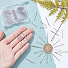 DICOSMETIC 150Pcs 3 Style 304 Stainless Steel Pendants STAS-DC0001-12-2