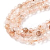 Natural Rutilated Quartz Beads Strands G-L622-C06-3mm-4