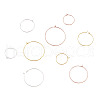 Craftdady Brass Wine Glass Charm Rings KK-CD0001-05-5