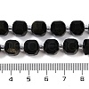 Natural Golden Sheen Obsidian Beads Strands G-B125-O03-01-5