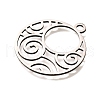 Bohemian 201 Stainless Steel Pendants STAS-B083-12P-1-2