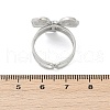304 Stainless Steel Cuff Rings RJEW-D306-15P-3