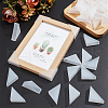 50Pcs Plastic Triangle Corner Protector FIND-NB0005-48D-7