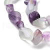 Natural Colorful Fluorite Beads Strands G-P497-01C-18-4