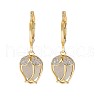 Alloy Clear Cubic Zirconia Dangle Earrings FS-WGAEA82-01-5