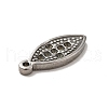 Non-Tarnish 304 Stainless Steel Pendant Rhinestone Settings STAS-I694-08P-3