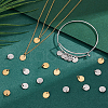   60Pcs 2 Colors 304 Stainless Steel Charms STAS-PH0005-88-5