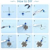 SUNNYCLUE DIY Dangle Earring Making Kits DIY-SC0014-04AS-4