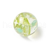 Transparent Resin Enamel Beads RESI-M052-01D-2