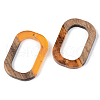 Resin & Walnut Wood Pendants RESI-S389-031A-A01-2