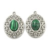 304 Stainless Steel Pendants STAS-L012-359D-P-1