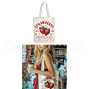 Canvas Women's Tote Bags ABAG-WH0056-001-8
