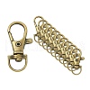 Alloy Swivel Lobster Claw Clasps TIBE-YW0001-54AB-1