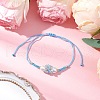 Adjustable Nylon Cord Braided Beads Bracelets BJEW-MZ00170-06-1