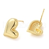 Rack Plating Brass Stud Earring EJEW-C079-13G-2