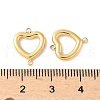 304 Stainless Steel Hollow Connector Charms STAS-L022-416G-3