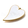 304 Stainless Steel Heart Charms STAS-Q348-11A-G-2