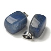 Natural Blue Aventurine(Dyed & Heated) Pendants G-Z067-03P-06-3