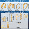 SUNNYCLUE DIY Charm Finger Ring Making Kit DIY-SC0023-59-2