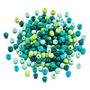 Opaque Glass Round Seed Beads GLAA-TAC0025-07B-02-8
