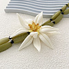 Fashionable Double-Layer Resin Flower Necklaces for Women FS-WGDE08B-01-3