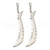 Tibetan Style Alloy Big Pendants FIND-G078-29AS-1