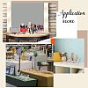 Acrylic Thickened Step Display Stand ODIS-WH0011-80-6
