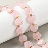 Natural Rose Quartz Beads Strands G-B044-B13-01-1