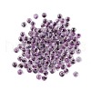130Pcs 10G Transparent Glass Seed Beads GLAA-V001-07G-1
