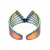 V Shape Cuff Rings RJEW-N038-035-2
