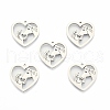 Non-Tarnish 201 Stainless Steel Pendants STAS-N098-118P-2